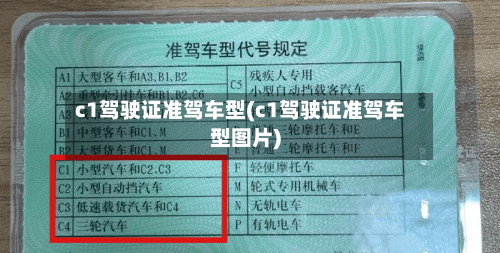 c1驾驶证准驾车型(c1驾驶证准驾车型图片)-第3张图片