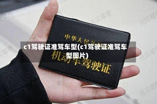 c1驾驶证准驾车型(c1驾驶证准驾车型图片)-第2张图片