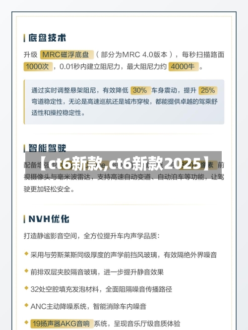 【ct6新款,ct6新款2025】