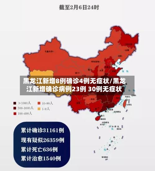 黑龙江新增8例确诊4例无症状/黑龙江新增确诊病例23例 30例无症状